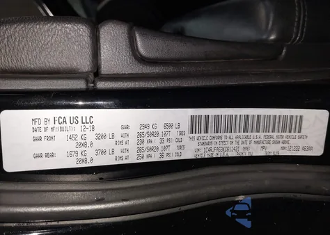 2019 Jeep Grand Cherokee Altitude 4X4 from USA, damaged, VIN 1C4RJFAG3KC611421